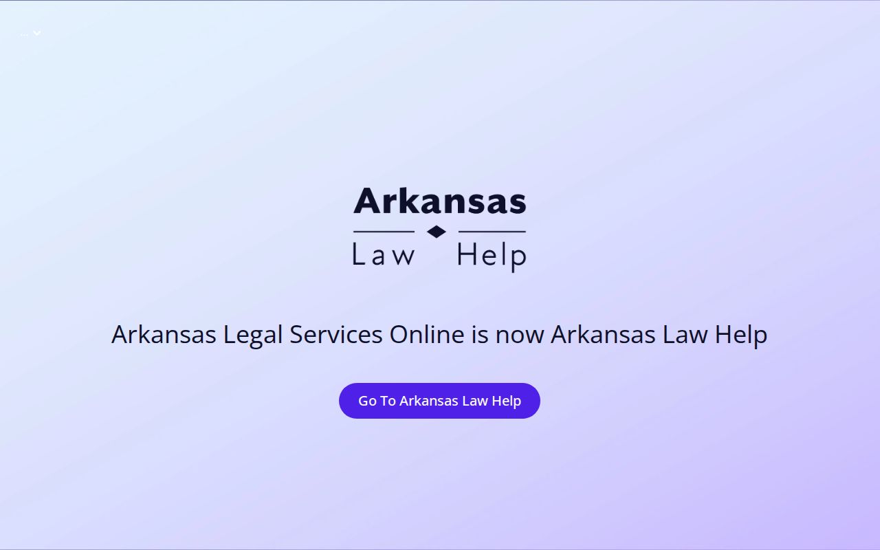 Arkansas Legal Services information about sealing criminal records